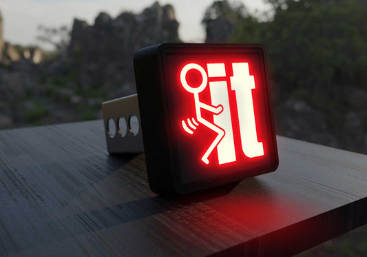 F*ck It LED Hitch Cover - Brake Light