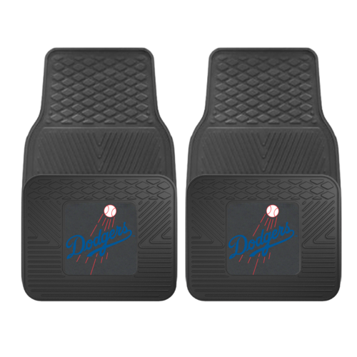 MLB 2-PC VINYL CAR MAT SET