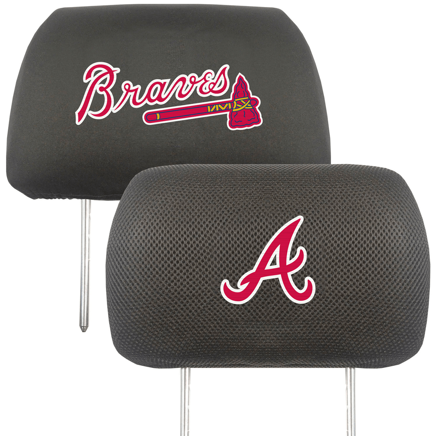 MLB 2-PC CAR HEADREST COVER SET