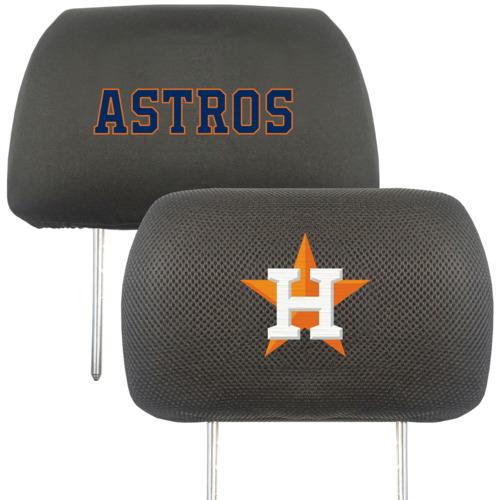 MLB 2-PC CAR HEADREST COVER SET