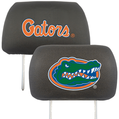 NCAA 2-PC CAR HEADREST COVER SET