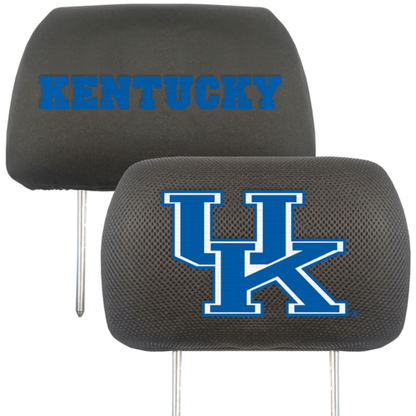 NCAA 2-PC CAR HEADREST COVER SET