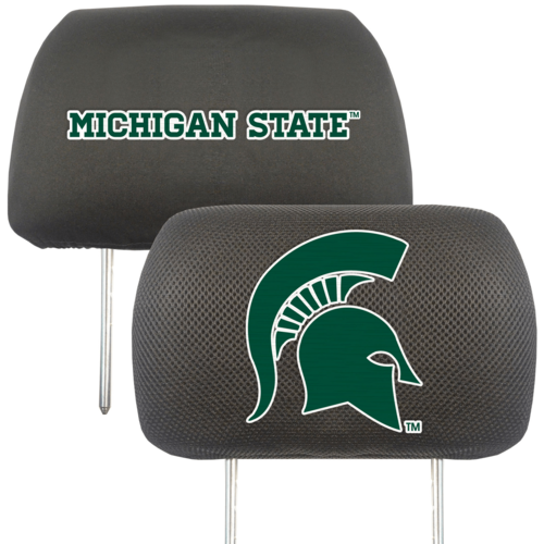 NCAA 2-PC CAR HEADREST COVER SET