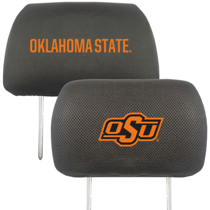 NCAA 2-PC CAR HEADREST COVER SET