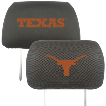 NCAA 2-PC CAR HEADREST COVER SET