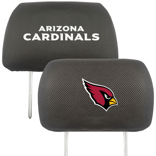 NFL 2-PC CAR HEADREST COVER SET