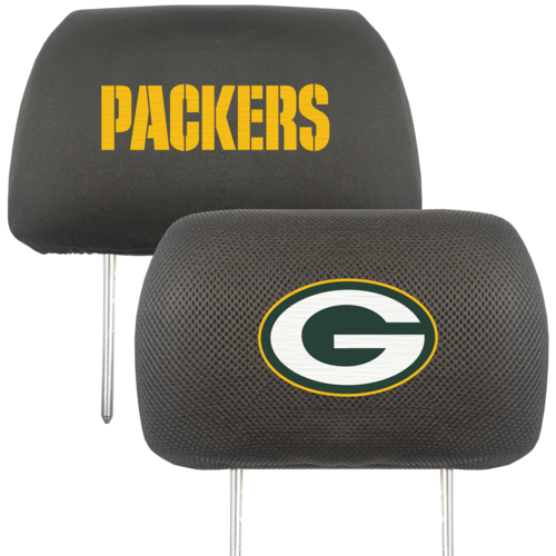 NFL 2-PC CAR HEADREST COVER SET