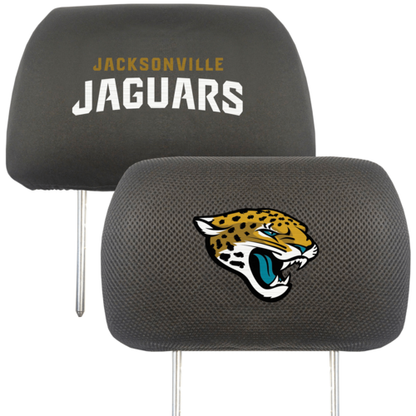 NFL 2-PC CAR HEADREST COVER SET