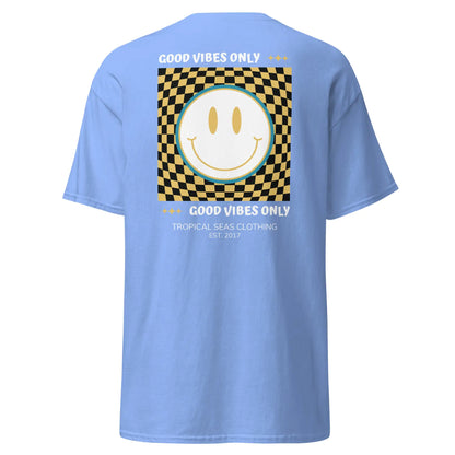 Men's Good Vibes Smiley Face classic tee