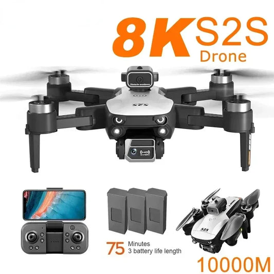 S2S Drone 8K HD 5G GPS Aerial Photography Dual-Camera 360° All-around