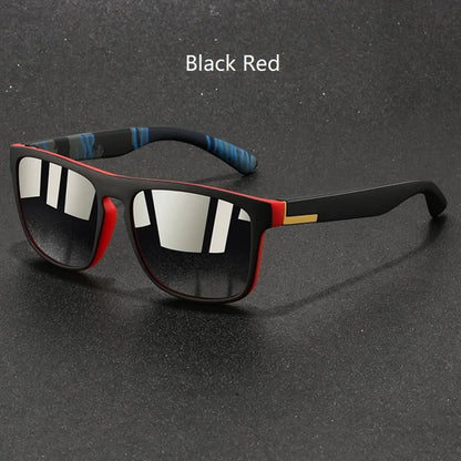 Fashion Vintage Square Sports Sunglasses Men Women Fishing Driving For