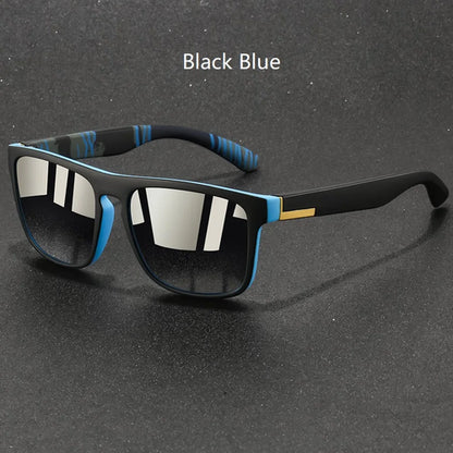 Fashion Vintage Square Sports Sunglasses Men Women Fishing Driving For