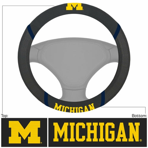 NCAA CAR STEERING WHEEL COVER