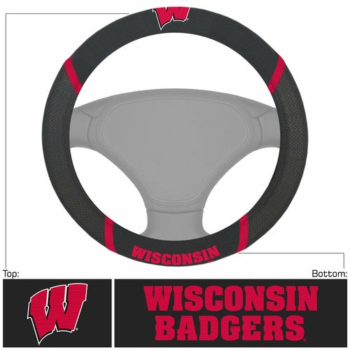 NCAA CAR STEERING WHEEL COVER