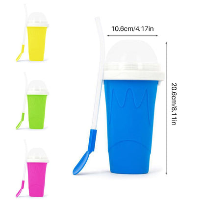 Slushy Maker Portable Travel Ice Cup Homemade Freeze Drinks Cup