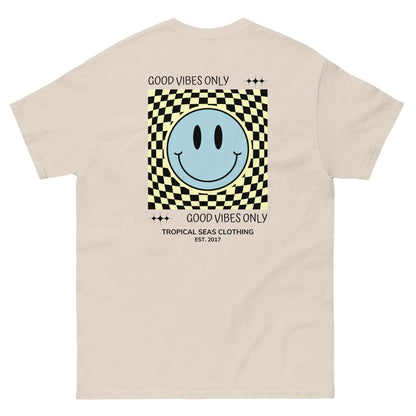 Men's Good Vibes Smiley Face classic tee